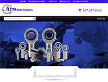 Tablet Screenshot of aetnascrew.com